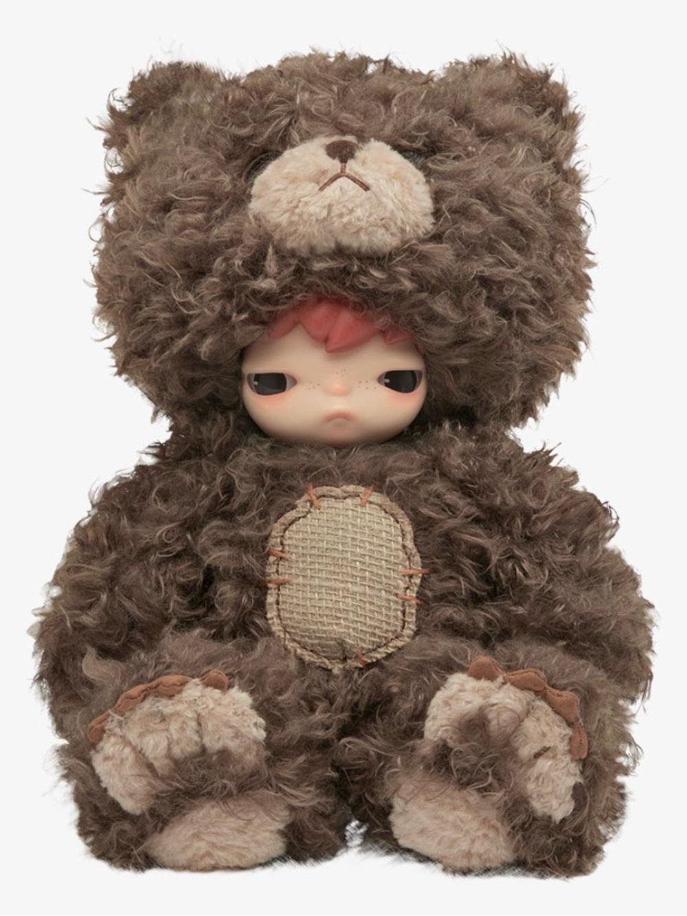 Authentic Pop Mart Hirono Vinyl Plush Bear 15” Tall